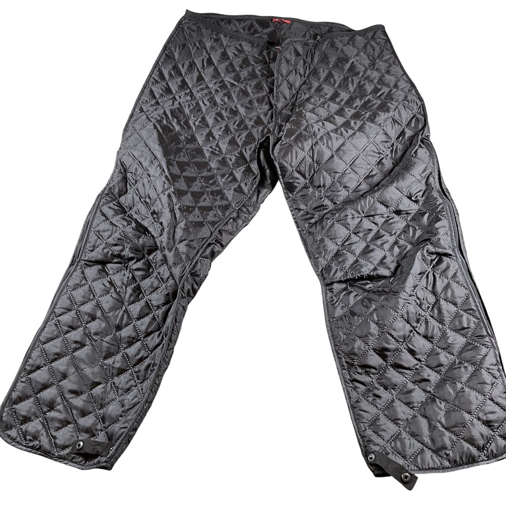 MOTO CENTRIC Quilted Motorcycle Riding Pants Insulated Black Size S‎